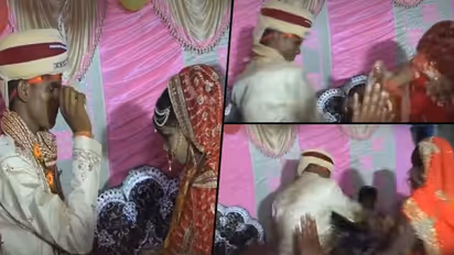 Watch: Angry groom violently slaps bride on wedding day, shocks guests