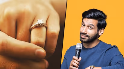 Did Kanan Gill announce his engagement on social media?