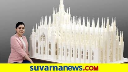 100 ಕೆಜಿಯ ಬೃಹತ್ ಐಸ್ ಕೇಕ್‌ ನಿರ್ಮಾಣ... ವಿಶ್ವದಾಖಲೆ ಬರೆದ ಕೇಕ್ ಆರ್ಟಿಸ್ಟ್