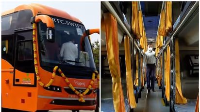 ലക്ഷ്വറി ബസുകളുമായി കെഎസ്ആര്‍ടിസി; ആദ്യ വോള്‍വോ സ്ളീപ്പര്‍ ബസ് തലസ്ഥാനത്ത് എത്തി