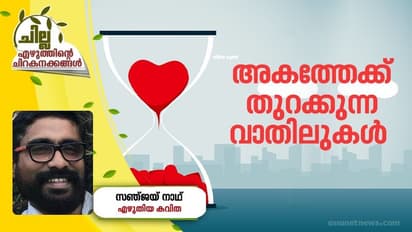 Malayalam Poem : അകത്തേക്ക് തുറക്കുന്ന വാതിലുകള്, സഞ്ജയ് നാഥ് എഴുതിയ കവിത