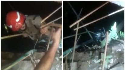 കൊട്ടിയം തഴുത്തലയിൽ കിണർ ഇടിഞ്ഞ് മണ്ണിൽ കുടുങ്ങിയ ആളെ രക്ഷിക്കാൻ ശ്രമം തുടരുന്നു