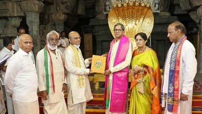 Andhra Pradesh: తిరుమల శ్రీవారి సేవలో సీజేఐ జస్టిస్‌ ఎన్వీ రమణ