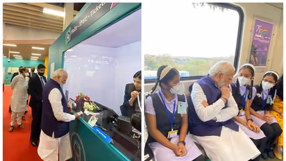PM Modi inaugurates Pune Metro line, buys his ticket; travels with 'young friends'