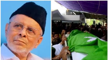 Panakkad Thagal : പാണക്കാട് ഹൈദരലി ശിഹാബ് തങ്ങളുടെ ഖബറടക്കം പുലര്ച്ചെ ഒരു മണിയോടെ