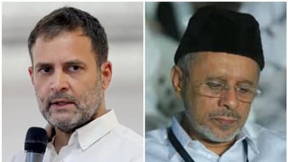 മതേതരത്വം എന്നും കാത്തുസൂക്ഷിച്ച വ്യക്തിയായിരുന്നു ഹൈദരലി തങ്ങൾ; അനുസ്മരിച്ച് രാഹുൽ, പാണക്കാട് വീട്ടിലെത്തി