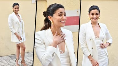 Alia Bhatt adds yet another elegant outfit to her all-white 'Gangubai' palette
