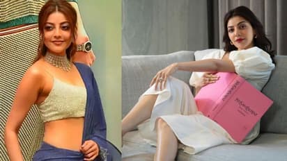 प्रेग्नेंट है Ajay Devgn की ये एक्ट्रेस, सोफे पर बैठ कराया फोटोशूट लेकिन बेबी बंप छुपाती दिखीं Kajal Aggarwal