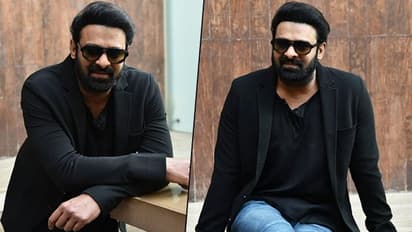 Radhe Shyam: Prabhas slays in black while film’s promotions in Delhi