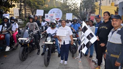 ಸುರಾನ ಕಾಲೇಜಿನ ವಿದ್ಯಾರ್ಥಿನಿಯರಿಂದ ಬೈಕ್‌ ರ‍್ಯಾಲಿ ಮೂಲಕ ಸಮಾನತೆಯ ಸಂದೇಶ