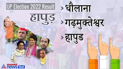 हापुड़ इलेक्शन रिजल्ट 2022: जानें जिले की सभी 3 विधानसभा सीटों पर कौन हारा और कौन जीता