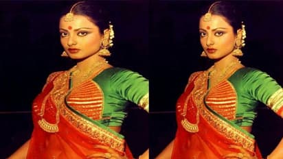 শরীরের এত জায়গা থাকতে ঠোঁটেই কেন চুম্বন? 'লিপ-লক' নিয়ে চরম বিতর্কে এভারগ্রীন রেখা