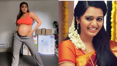 Iswarya dance: கர்ப்பமான வயிறுடன் குழந்தை வெளியே வரும் அளவிற்கு...குத்தாட்டம் போட்ட சீரியல் நடிகை ஐஸ்வர்யா..!