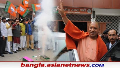 যোগী ঝড়ে ধরাশায়ী অখিলেশ-মায়াবতী, উত্তরপ্রদেশে সর্ব বৃহৎ দল হিসাবে ফের আত্মপ্রকাশ বিজেপির