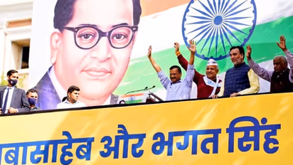 Punjab Election 2022: AAP takes a victory lap as it sweeps state (Photos)