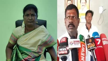 திமுக தொடர்ந்து டார்ச்சர் செய்கிறது... பேரூராட்சி தலைவியின் கணவர் அதிரடி முடிவு!!