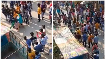 జాతరలో నడి రోడ్డుపై ఇద్దరు అమ్మాయిలపై మూక రాక్షసానందం.. ఒకరి తర్వాత ఒకరు.. వీడియో వైరల్