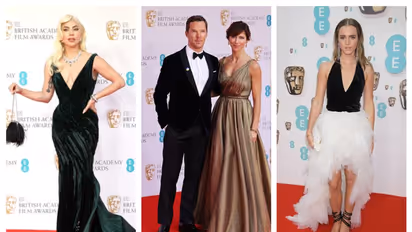 BAFTA AWARDS 2022: Lady Gaga, Benedict Cumberbatch, Sophie Tucker, Emma Watson; Stars arrive for the ceremony
