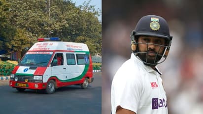 এক দর্শকের নাক 'ফাটালেন' রোহিত শর্মা, রক্তাক্ত অবস্থায় ভর্তি হাসপাতালে