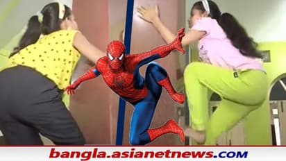 ১২ ফুটের দেওয়ালে চড়ে তাক লাগিয়ে দিল কিশোরী, নেটিজেনরা মুখে শুধুই 'স্পাইডার-গার্ল'