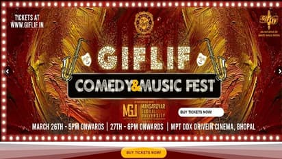 भोपाल में 26-27 मार्च को होगा GIFLIF कॉमेडी एंड म्यूजिक फेस्ट का आयोजन