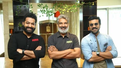 RRR : 'ஜூனியர் என்.டி.ஆர் அரக்கன்' நெட்டிசன்களை திணறடிக்கும் ஆர்.ஆர்.ஆர் பேட்டி