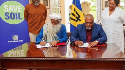 সদগুরুর ভূমি রক্ষা আন্দোলনে সামিল ৬ টি ক্যারিবিয় দ্বীপরাষ্ট্র, সাক্ষরিত হল মউ