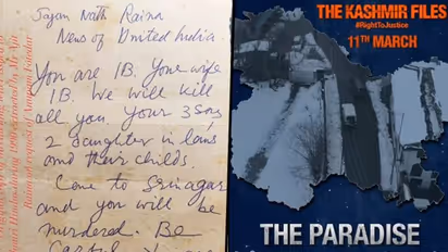 The Kashmir Files: ‘Come to Srinagar and you will be murdered’