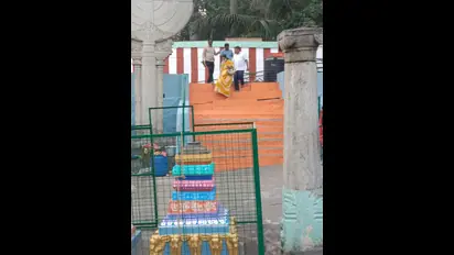 ಬಸವನಗುಡಿ ಗವಿ ಗಂಗಾಧರೇಶ್ವರ ದರ್ಶನ ಪಡೆದ ಅಶ್ವಿನಿ ಪುನೀತ್‌ ರಾಜ್‌ಕುಮಾರ್!