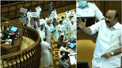 സിൽവർ ലൈനിൽ കത്തി സഭ; സഹകരിക്കാനാവില്ലെന്ന് വി ഡി സതീശൻ, നടുത്തളത്തിലിറങ്ങി, സഭ ബഹിഷ്കരിച്ച് പ്രതിപക്ഷം