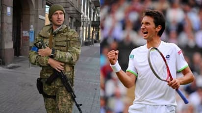 ফেডেরারকে হারিয়েছিলেন উইম্বলডনে, ব়্যাকেট ছেড়ে বন্দুক তুলে নিলেন সেই ইউক্রেনিয় খেলোয়াড়