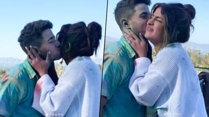 Watch: Priyanka Chopra, Nick Jonas's first Holi party after their baby born