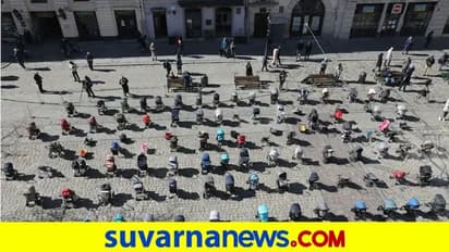 ಯುದ್ಧದಲ್ಲಿ ಮೃತಪಟ್ಟ ಹಸುಳೆಗಳೆಷ್ಟು: ಹೃದಯ ಹಿಂಡುತಿದೆ 100ಕ್ಕೂ ಹೆಚ್ಚು ಖಾಲಿ ತೊಟ್ಟಿಲುಗಳು