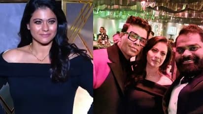 কালো পোশাক দিয়ে বেরিয়ে পড়েছে কাঁধ, নেটিজেনদের সমালোচনার মুখে কাজল