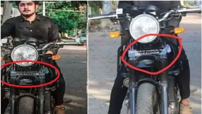 നമ്പർ പ്ലേറ്റില്ല പകരം എംഎൽഎയുടെ ചെറുമകനെന്ന ബോർഡ്, നാടുമുഴുവൻ കറങ്ങുന്ന യുവാവിനെ കണ്ടെത്തി...