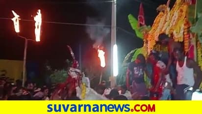 ಹರಕೆ ಕುರಿಗಳ ಕತ್ತು ಕಚ್ಚಿ ರಕ್ತ ಹೀರಿ ಕೊಡುವ ಅರ್ಚಕ