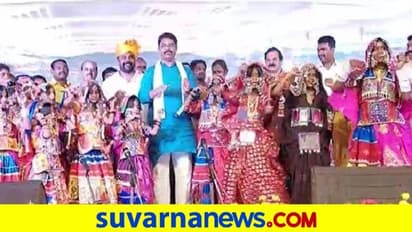 ಶಾಸಕ ರಾಜೂಗೌಡ ಡ್ಯಾನ್ಸ್ಗೆ ಅಶೋಕ್ ಫಿದಾ, ವೇದಿಕೆಗೆ ಹೋಗಿ ಸ್ಟೆಪ್ ಹಾಕಿದ ಸಚಿವ