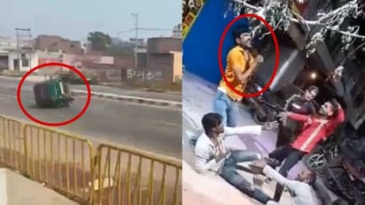 রঙবেলুনের আঘাতে উল্টে গেল অটো, নাচতে নাচতে নিজের বুকেই ছুরি মদ্যপের - ভাইরাল হোলির ভিডিও