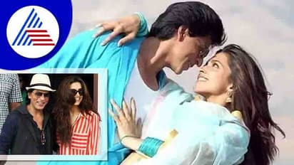 ಶಾರುಖ್ ಜೊತೆ ನಿಂತು 'ಮಧ್ಯದ ಬೆರಳು' ತೋರಿಸಿದ ನಟಿ ದೀಪಿಕಾ ಫೋಟೋ ವೈರಲ್