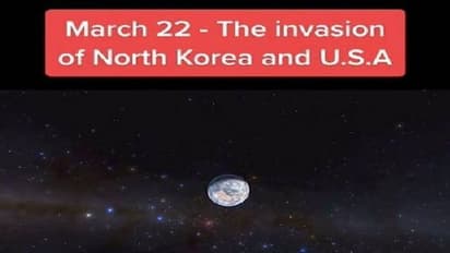 Time traveller : ഉത്തര കൊറിയയും യുഎസ്സും തമ്മിൽ യുദ്ധമുണ്ടാവുമെന്ന് സ്വയംപ്രഖ്യാപിത 'ടൈം ട്രാവലർ'