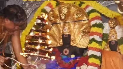 ராகு கேது பெயர்ச்சி.. ரிஷபத்திலிருந்து மேஷ ராசிக்கு பெயர்ச்சி.. திருநாகேஸ்வரம் கோவிலில் சிறப்பு வழிபாடு..