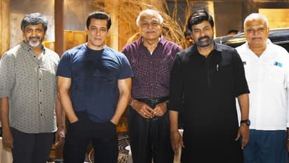 `గాడ్ ఫాదర్` సెట్లో చిరంజీవి, సల్మాన్ సందడి.. పిక్చర్ పర్ఫెక్ట్.. లేటెస్ట్ ఫోటో ట్రెండింగ్