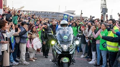 Sadhguru sets out on 100-day bike journey to 'Save Soil'