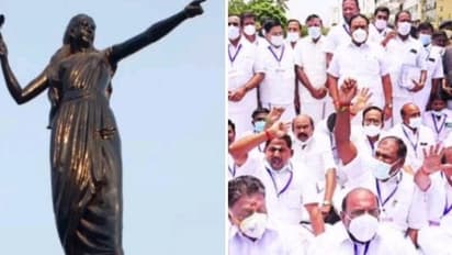 கண்ணகி சிலையை இடித்தது யார்? சட்டமன்றத்தில் திமுக-அதிமுக மோதல்...!