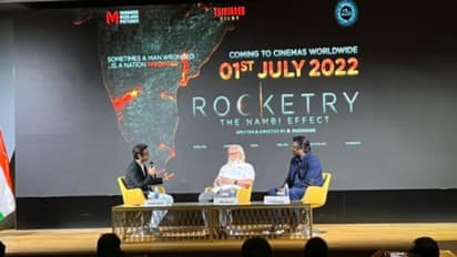 'റോക്കട്രി: ദ നമ്പി ഇഫക്റ്റ്' തിയറ്ററുകളിലേക്ക്, ദുബായ് എക്സ്പോയില് ട്രെയിലര് പ്രദര്ശിപ്പിച്ചു