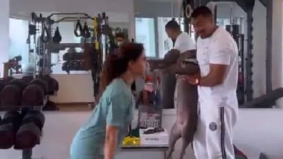 Samantha Ruth Prabhu : രസകരമായ വര്ക്കൗട്ട് വീഡിയോയുമായി സാമന്ത