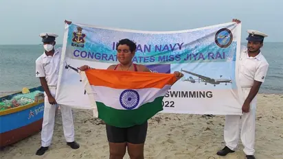 Jiya Rai, swimmer with autism, becomes first Indian to win prestigious open-water award