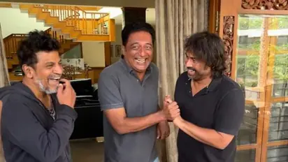 Shivarajkumar ಮನೆಗೆ ನಟ ಪ್ರಕಾಶ್‌ರಾಜ್‌ ಭೇಟಿ!