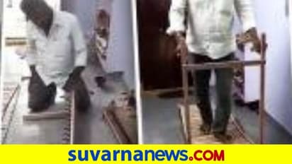 ವಿದ್ಯುತ್‌ ಇಲ್ಲದೇ ಓಡುವ ಮರದ ಥ್ರೆಡ್‌ಮಿಲ್‌ ನಿರ್ಮಿಸಿದ ವ್ಯಕ್ತಿ: ವಿಡಿಯೋ ನೋಡಿ