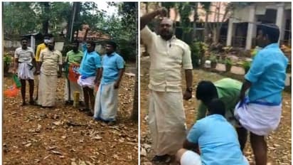 K Rail : കെ  റെയിൽ പ്രതിഷേധക്കാർ ക്ലിഫ് ഹൌസിൽ, ക്ലിഫ് ഹൌസിൽ കടന്ന് കല്ലിട്ടെന്ന് ബിജെപി പ്രവർത്തകർ 